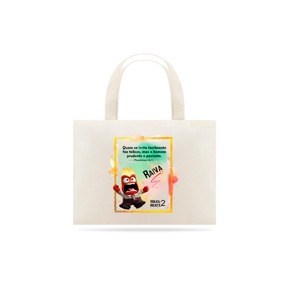 ECO BAG GRANDE | BIBLICAMENTE 2 (RAIVA)