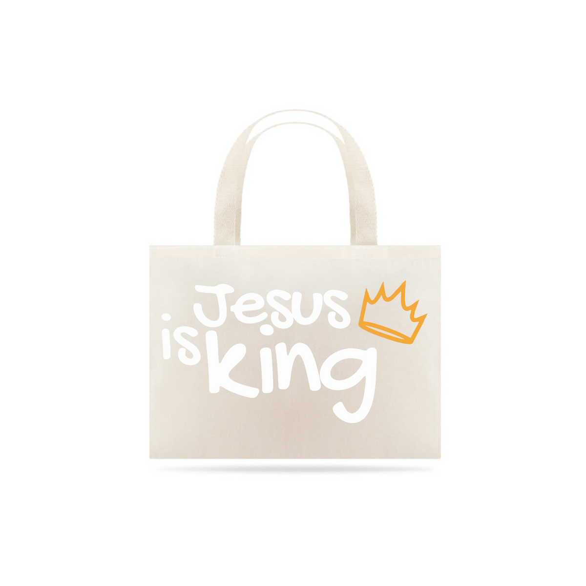 Nome do produto: ECO BAG GRANDE | JESUS IS KING