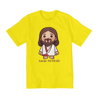 Nome do produtoCAMISA QUALITY INFANTIL 10 A 14 | LUCAS 18:16-22