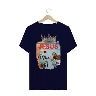 Nome do produtoCAMISA PLUS SIZE | JESUS - SOU FILHA DO REI