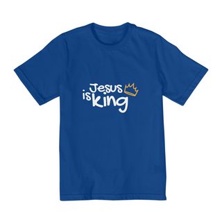 Nome do produtoCAMISA QUALITY INFANTIL 10 A 14 | JESUS IS KING