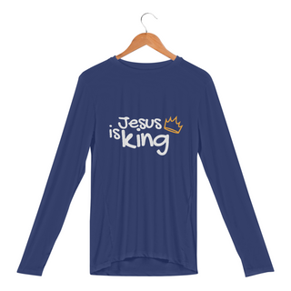 Nome do produtoCAMISA MANGA LONGA SPORT DRY UV | JESUS IS KING