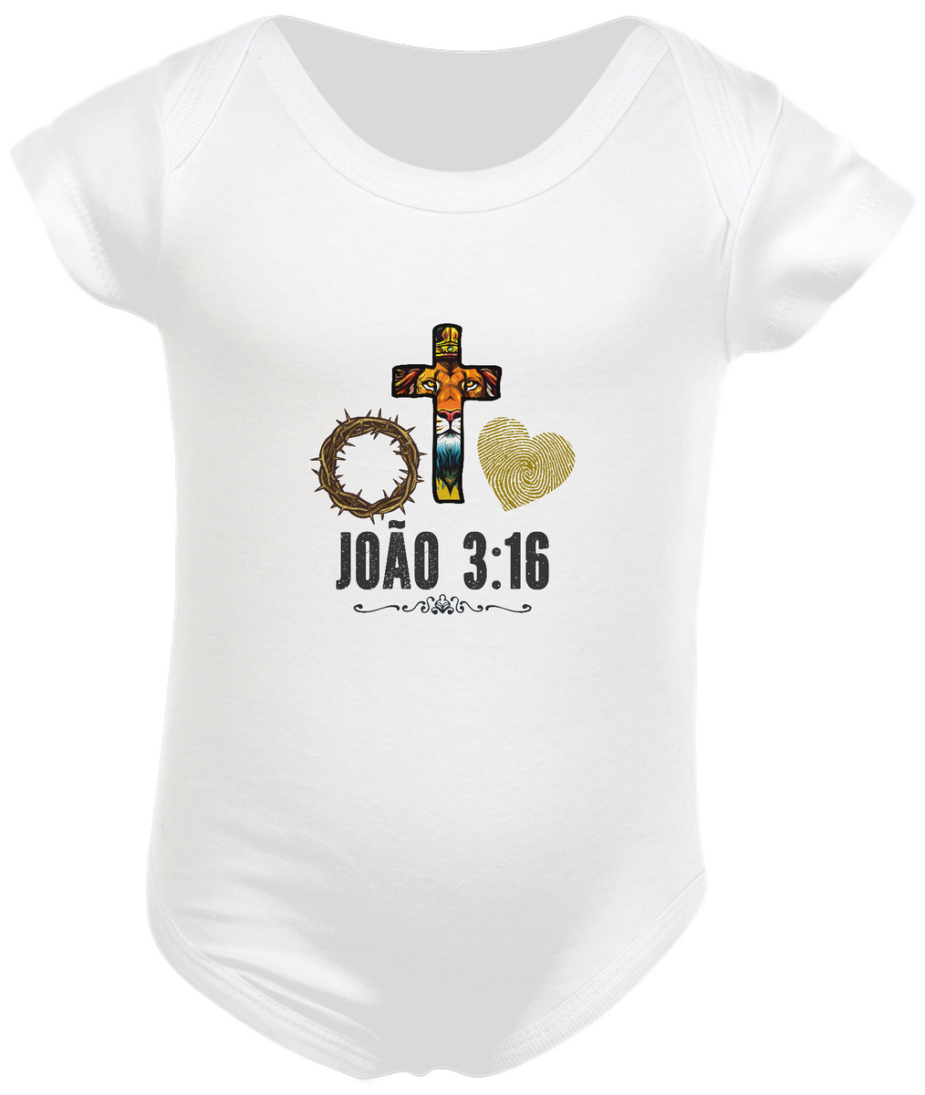 Nome do produto: BODY INFANTIL | JOÃO 3:16