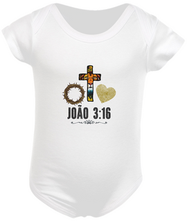 Nome do produtoBODY INFANTIL | JOÃO 3:16