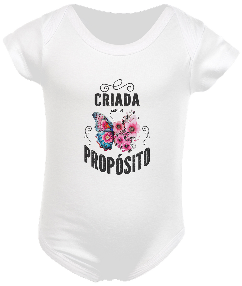 Nome do produto: BODY INFANTIL | CRIADA COM PROPÓSITO