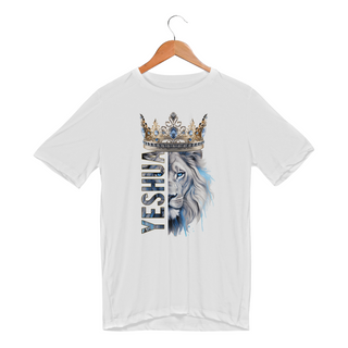 Nome do produtoCAMISETA SPORT DRY UV | YESHUA COROA AZUL