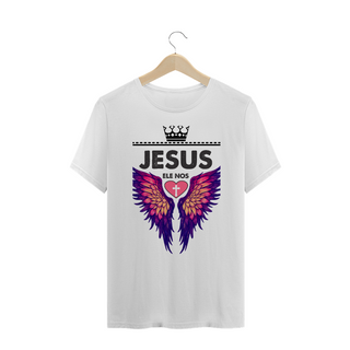 CAMISA PLUS SIZE | JESUS - ELE NOS AMOU