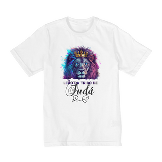 CAMISA QUALITY INFANTIL 2 A 8 | LEÃO DA TRIBO DE JUDÁ