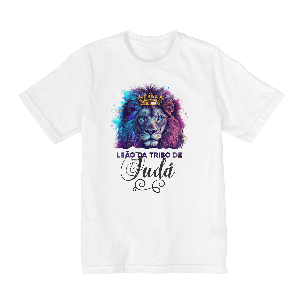 Nome do produto: CAMISA QUALITY INFANTIL 10 A 14 | LEÃO DA TRIBO DE JUDÁ