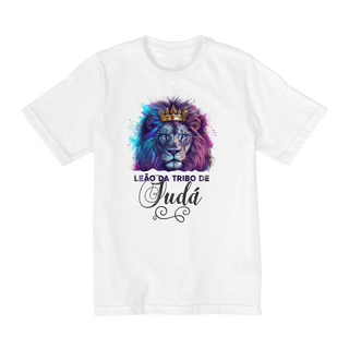 CAMISA QUALITY INFANTIL 10 A 14 | LEÃO DA TRIBO DE JUDÁ