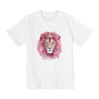 Nome do produtoCAMISA QUALITY INFANTIL 10 A 14 |  LEÃO DA TRIBO DE JUDÁ ROSA