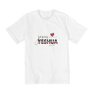 Nome do produtoCAMISA QUALITY INFANTIL 10 A 14  | JESUS YESHUA JOÃO 3:16