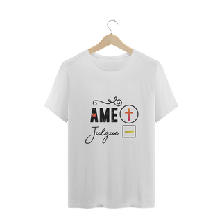 Nome do produtoCAMISA PLUS SIZE | AME + JULGUE -