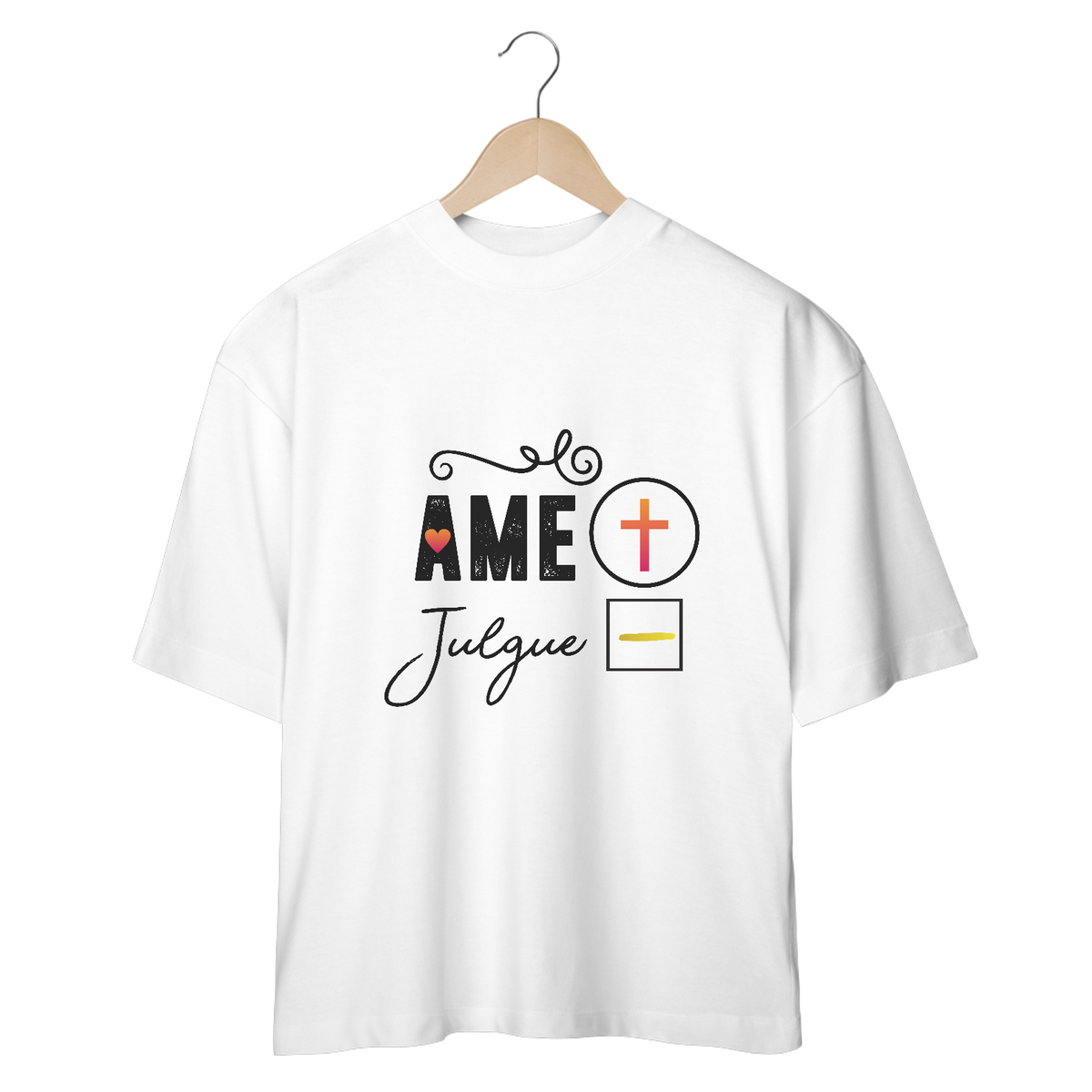 Nome do produto: CAMISA OVERSIZED | AME + JULGUE -