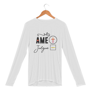 Nome do produtoCAMISA MANGA LONGA SPORT DRY UV | AME + JULGUE -