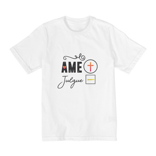 CAMISA QUALITY INFANTIL 10 A 14 | AME + JULGUE -