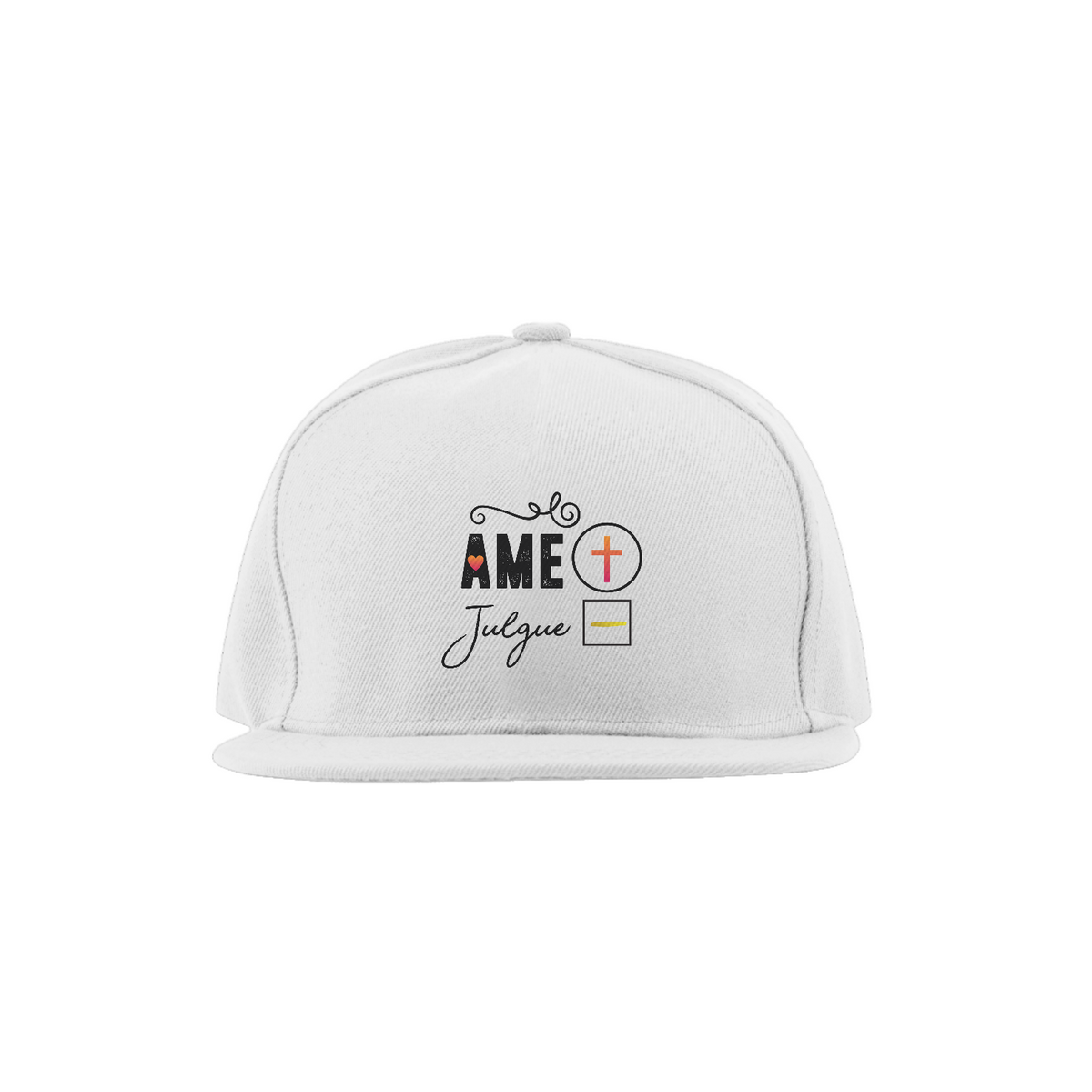 Nome do produto: BONÉ QUALITY | AME + JULGUE -