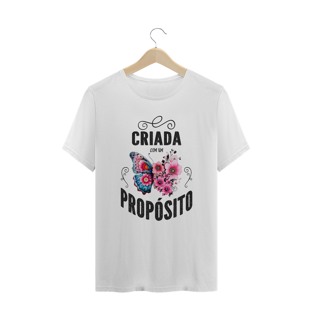 Nome do produto: CAMISA PLUS SIZE | CRIADA COM PROPÓSITO