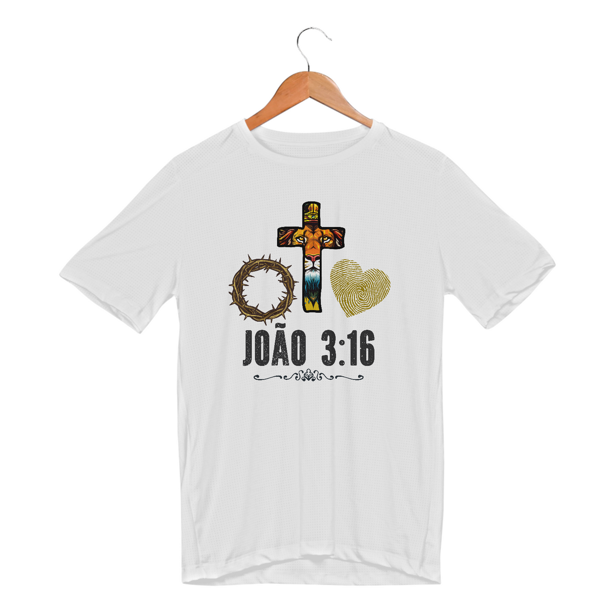 Nome do produto: CAMISETA SPORT DRY UV | JOÃO 3:16