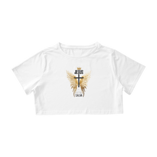 CAMISA CROPPED | JESUS SALVA