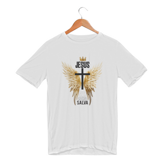 Nome do produtoCAMISETA SPORT DRY UV | JESUS SALVA