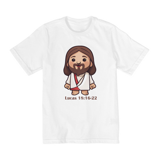 Nome do produtoCAMISA QUALITY INFANTIL 2 A 8 | LUCAS 18:16-22