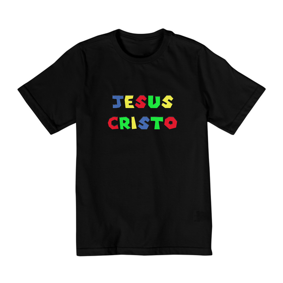 CAMISA QUALITY INFANTIL 2 A 8 | JESUS CRISTO