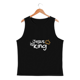 Nome do produtoREGATA MASCULINA SPORT DRY UV | JESUS IS KING