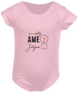 Nome do produtoBODY INFANTIL | AME + JULGUE -