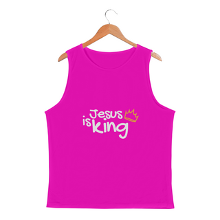 Nome do produtoREGATA MASCULINA SPORT DRY UV | JESUS IS KING