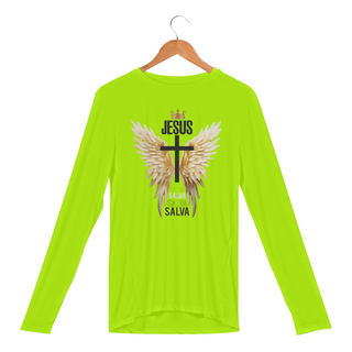 Nome do produtoCAMISA MANGA LONGA SPORT DRY UV | JESUS SALVA