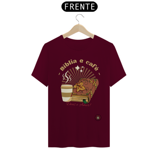 Nome do produtoCamiseta Bíblia e Café