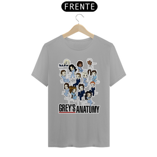 Nome do produtoT-Shirt Unissex personagens Grey's Anatomy