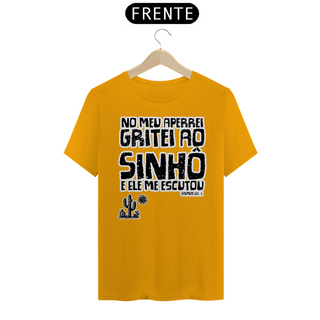 Nome do produtoT-Shirt Masculina No meu aperrei gritei ao Sinhô