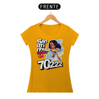 Nome do produtoT-Shirt Feminina Sandrinha do Povo