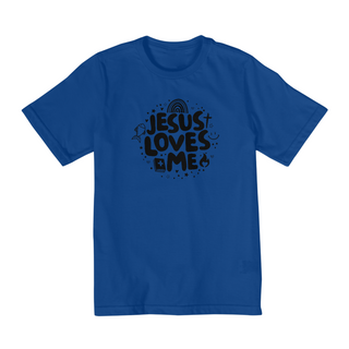 Nome do produtoT-Shirt Infantil Jesus Loves Me