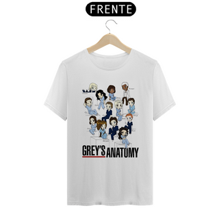 Nome do produtoT-Shirt Unissex personagens Grey's Anatomy