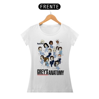 Nome do produtoT-Shirt Feminina Personagens Greys Anatomy