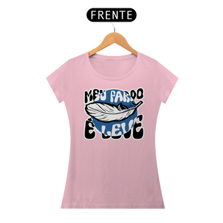 Nome do produtoT-Shirt Meu fardo é leve