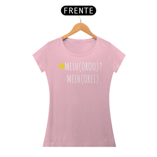 Nome do produtoT-Shirt Melhorou? Melhorei.