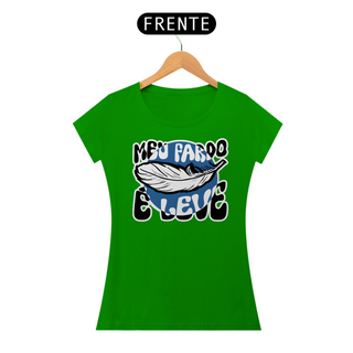 Nome do produtoT-Shirt Meu fardo é leve