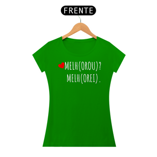 Nome do produtoT-Shirt Melhorou? Melhorei. (coração vermelho)