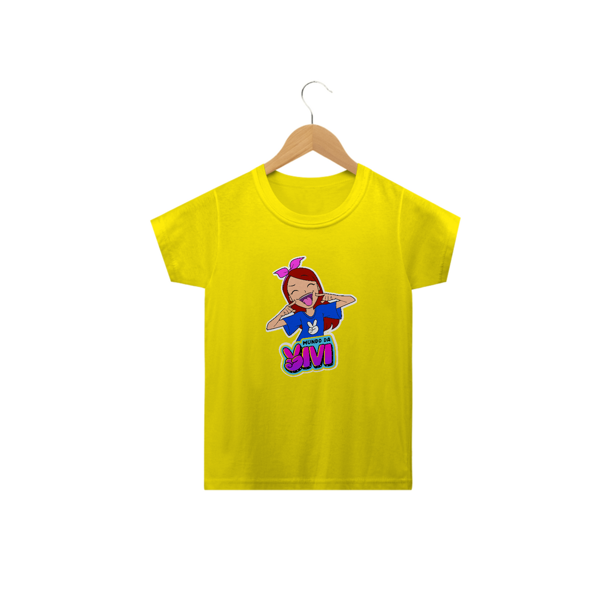 Nome do produto: CAMISETA MUNDO DA VIVI