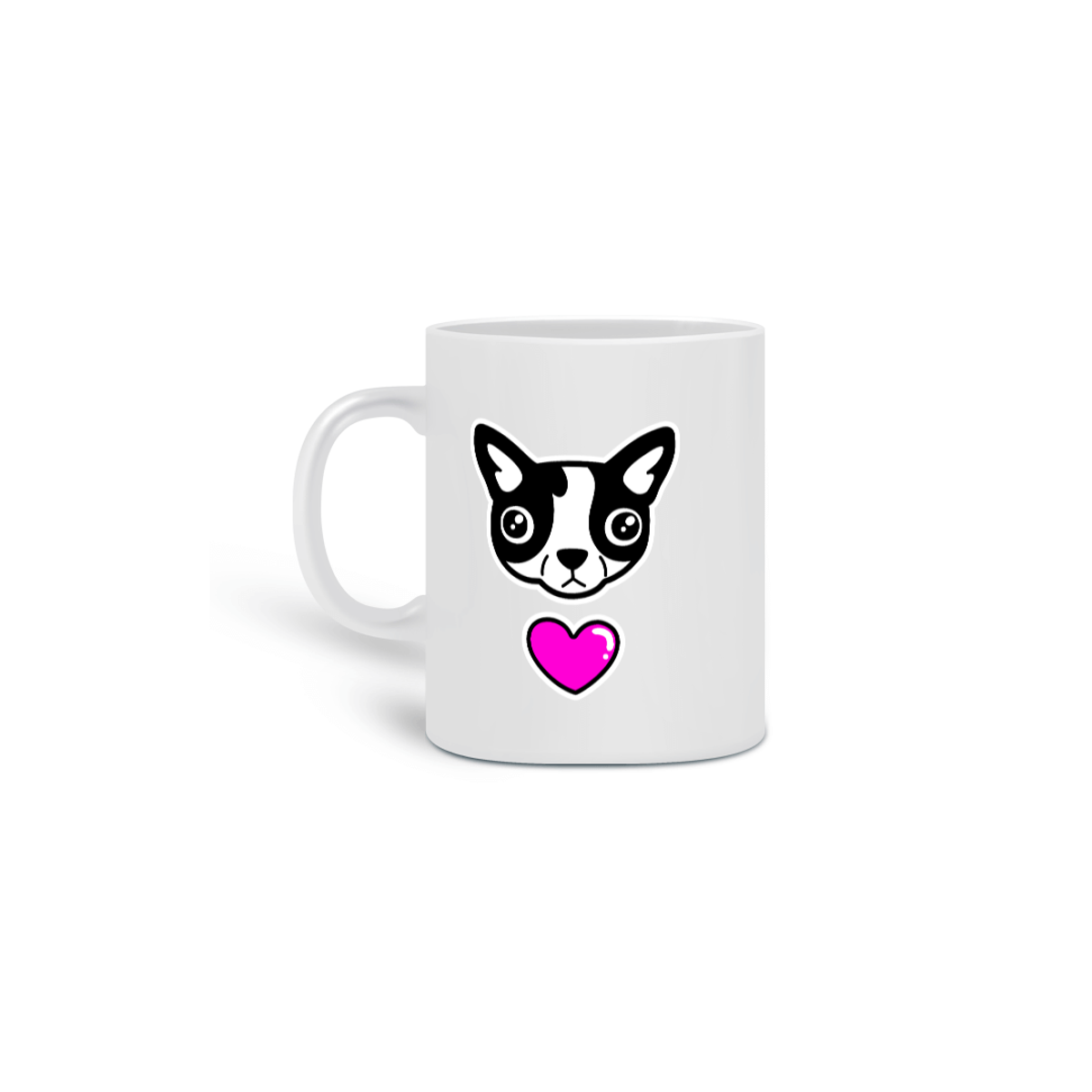 Nome do produto: CANECA DOGLOVER- MUNDO DA VIVI