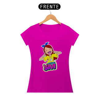 CAMISETA ADULTO FEMININA MUNDO DA VIVI