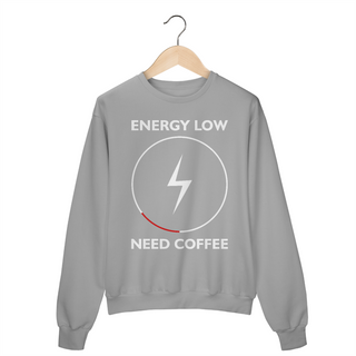 Nome do produtoMoletom Fechado - Energy Low, Need Coffee