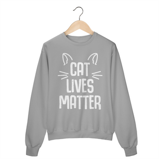 Nome do produtoMoletom Fechado - Cat Lives Matter