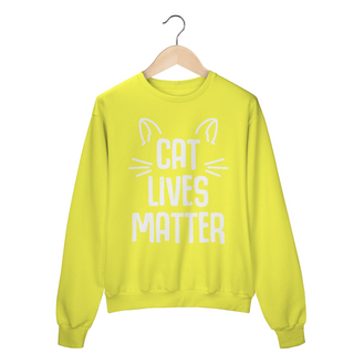 Nome do produtoMoletom Fechado - Cat Lives Matter