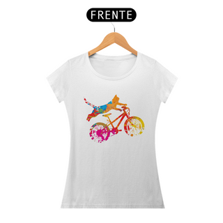 Nome do produtoCamiseta Feminina - Aventura Felina