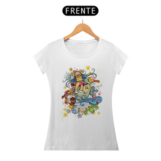 Nome do produtoCamiseta Feminina - Fantasia Mágica